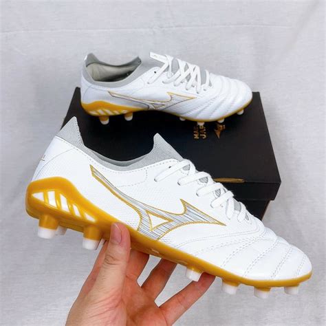 Jual SEPATU BOLA MIZUNO MORELIA NEO 3 BETA ELITE WHITE GLOLD FG Di