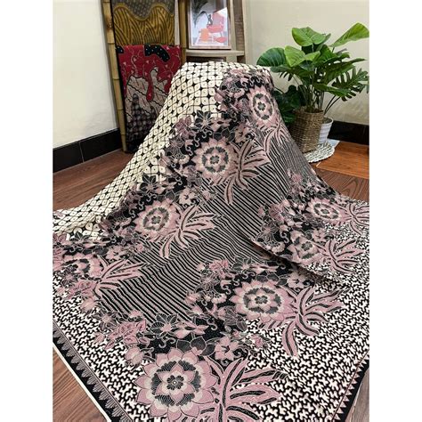 Jual Kain Batik SOLO Motif 3 Negeri Warna Dusty Modern Premium