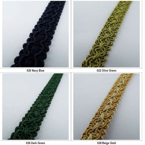 Colour Mm Chain Gimp Braid Trim Upholstery Chair Costume Etsy Uk