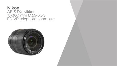 Nikon Af S Dx Nikkor 18 300 Mm Ed Vr Telephoto Zoom Lens Product