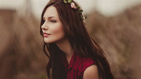 Wallpaper 1920x1080 Px Auburn Brunette Face Hair Outdoors