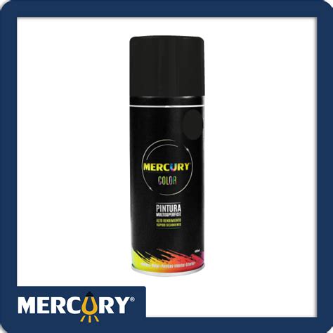 Aerosol Mercury Ml Negro Mate Luminaplus Importadores De