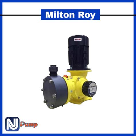 Jual Pompa Dosing Pump Milton Roy Gm Pompa Kimia Dosing Pump