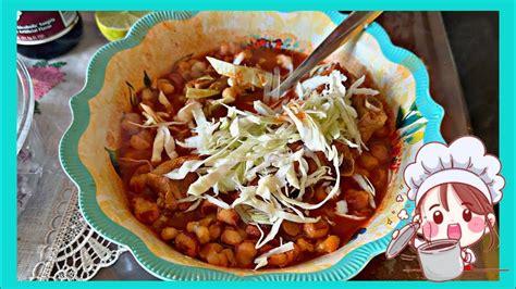 Como Hacer Pozole De Puerco Rojo Y Salsa Macha O Salsa De Aceite