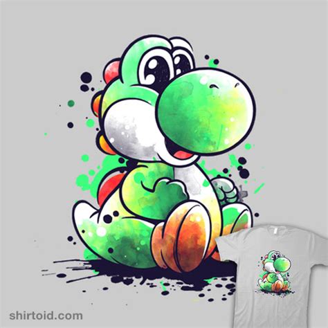 Cute dinosaur watercolor - Shirtoid