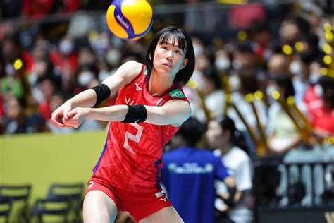 【女子バレーphoto】w杯が開幕！日本は初戦でペルーにストレートの快勝！パリ五輪切符へ好発進を切る The Digest