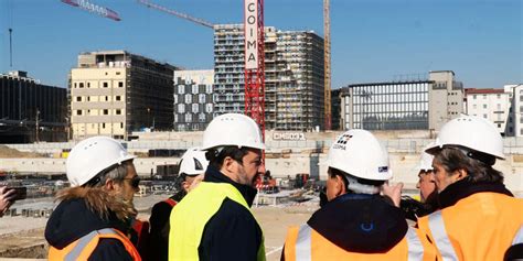 Milano Cortina Matteo Salvini Visita Il Cantiere Del Villaggio