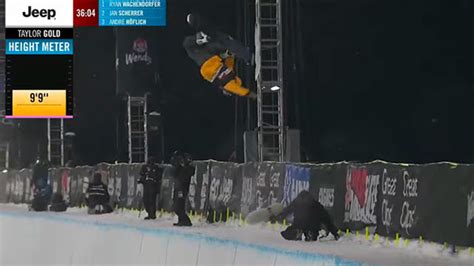 X Games Aspen 2020 Mens Superpipe Final—full Contest Snowboarder