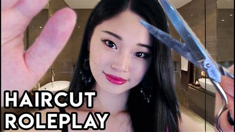 [asmr] Haircut Roleplay Youtube