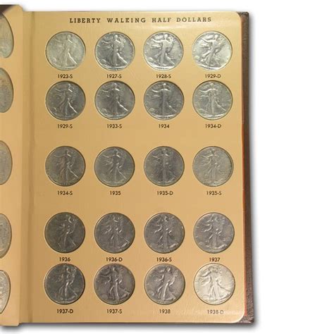 Buy 1916 1947 Walking Liberty Half Dollar Complete Set Cleaned Apmex