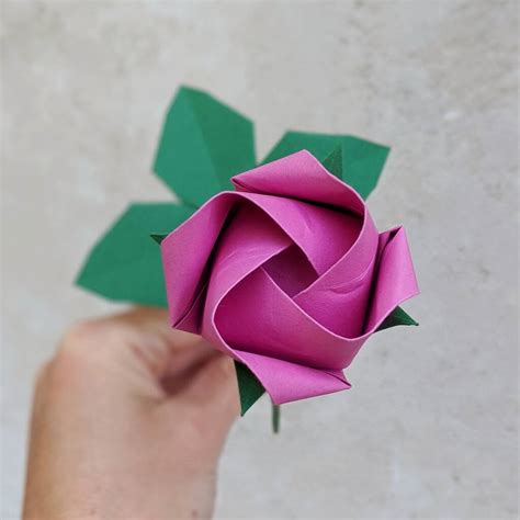 Origami Rose A Journey Through The Art Of Folding Easy Origami Tutorial