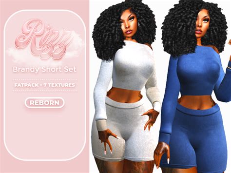 Second Life Marketplace Rizz Brandy Sweatshirt Set Fatpack Reborn