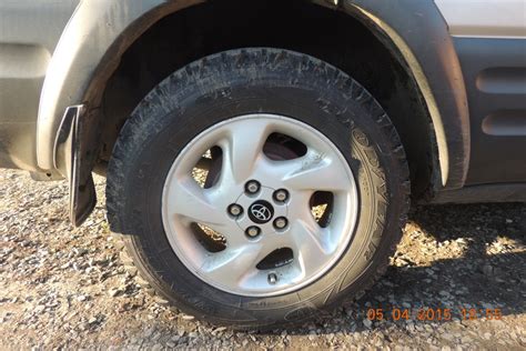 Гудиер Вранглер — Toyota RAV4 (I), 2 л, 1996 года | шины | DRIVE2