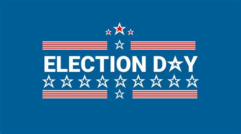 American Election Day Vector Logo Illustration 13324422 Vector Art At Vecteezy