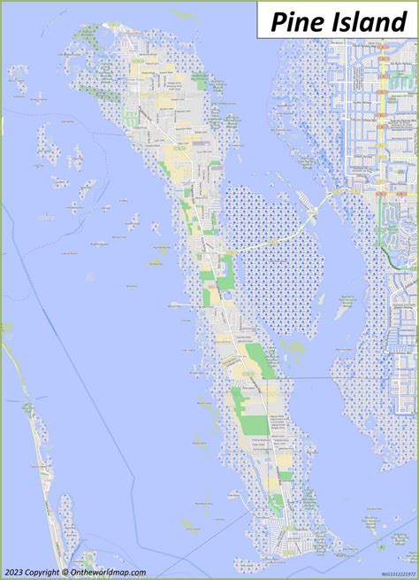 Pine Island Map | Florida, U.S. | Detailed Maps of Pine Island