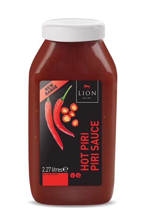 Lion Hot Piri Piri Sauce AAK Foodservice UK