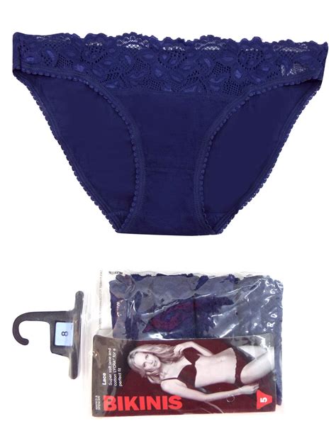 Marks And Spencer M Nightshade Pack Lace Low Rise Bikini