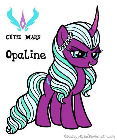 2988041 Safe Artist Melspyrose Opaline Arcana Pony Unicorn G4