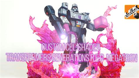 Custom Cel Shaded Transformers Generations R E D Megatron G By Lek