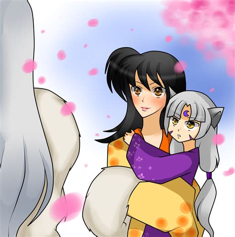 Rin and Sesshomaru family by NanakoBlaze on DeviantArt