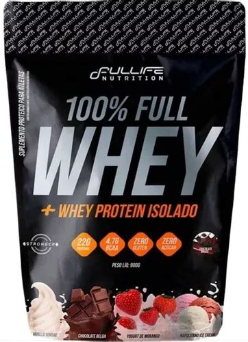 Whey Protein Pure Fullife Refil G Whey Concentrado Mercadolivre