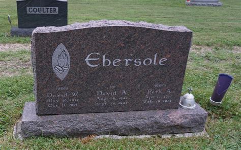 David Allen Ebersole Find A Grave Memorial