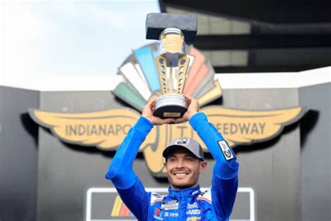 The Big Questions Answered After Kyle Larson Kisses The Indy Bricks