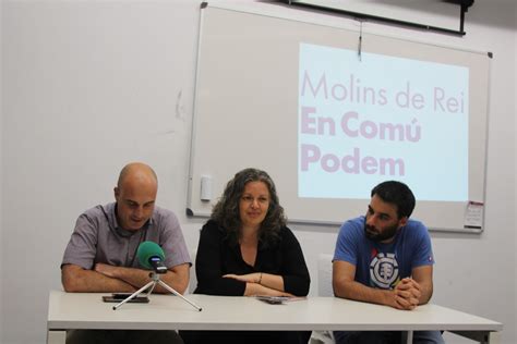 Molins En I Molins Camina Podem Es Presentaran Plegats A Les