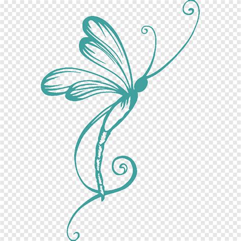 Insect Dragonfly Drawing Tattoo Personalized Colorful Background Leaf