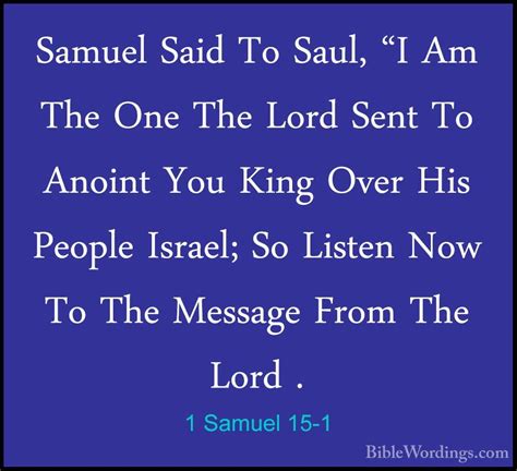 1 Samuel 15 - Holy Bible English - BibleWordings.com