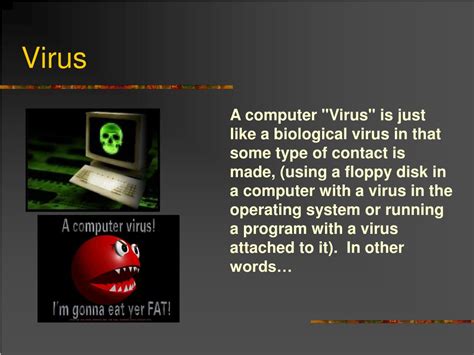 Ppt Computer Viruses Powerpoint Presentation Free Download Id2387721