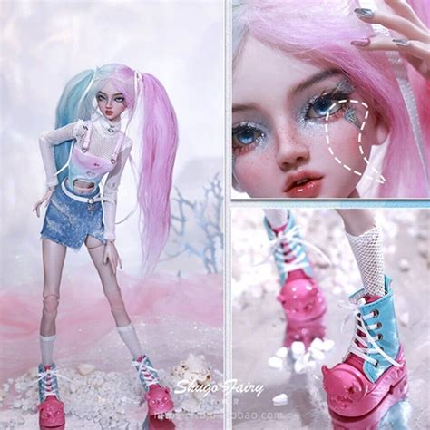 1 4 BJD Doll Supermodels Girl Resin SD Ball Joint Doll Full Set Clothes