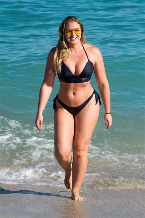 Iskra Lawrence In Bikini On The Beach In Miami