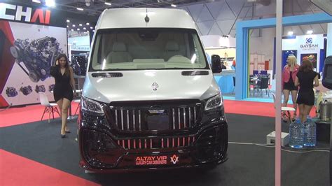 Mercedes Benz Sprinter Maybach Altay Vip Bus Exterior And