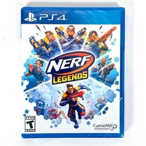 Nerf Legends Sony Playstation 4 Ps4 Brand New Factory Sealed