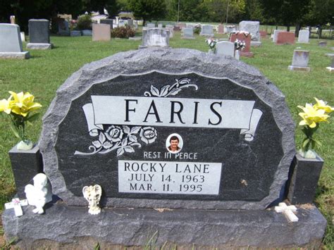 Rocky Lane Faris 1963 1995 Find A Grave Memorial