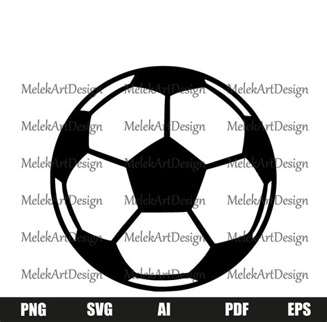 Soccer Ball Svg Soccer Ball Clipart Soccer Ball Svg Cricut Etsy