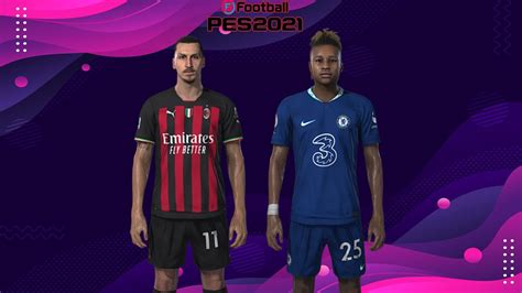 Pes 2021 Face Zlatan Ibrahimovic And Cristopher Nkunku Youtube