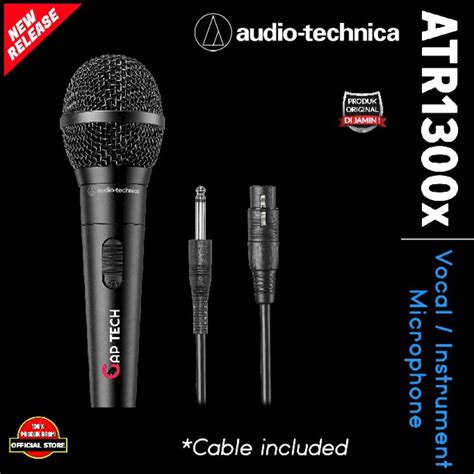 Jual Audio Technica Atr X Atr X Unidirectional Dynamic Vocal