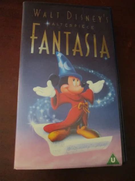 DISNEY FANTASIA VHS Video Tape NEW 4 99 PicClick UK