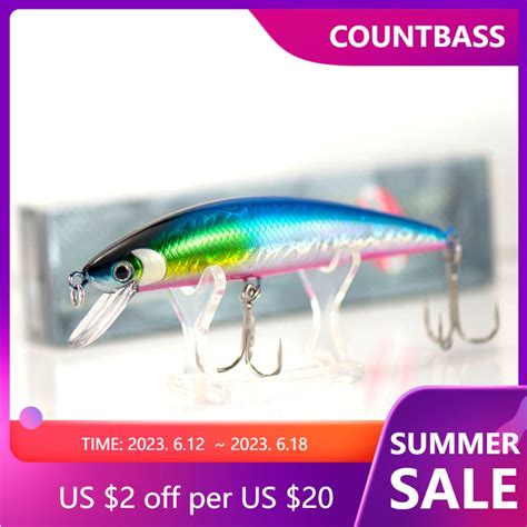 Mm G Countbass Sinking Minnow Hot Selling Saltwater Fishing Lures