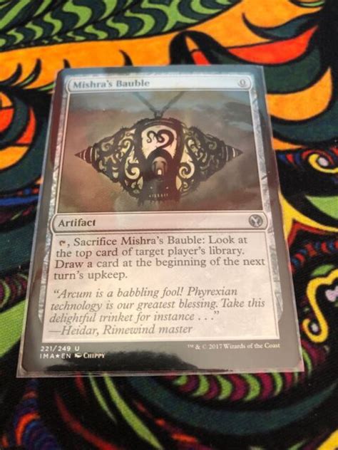 Foil Mishra S Bauble Iconic Masters Icm Mtg Magic The Gathering Ebay