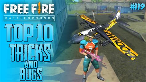 Top 10 New Tricks In Free Fire New Bug Glitches In Garena Free Fire