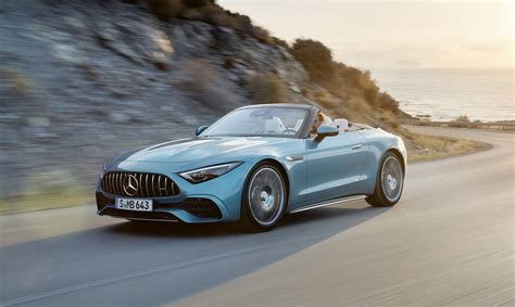 2023 Mercedes AMG SL 43 Aqua Blue PerformanceDrive