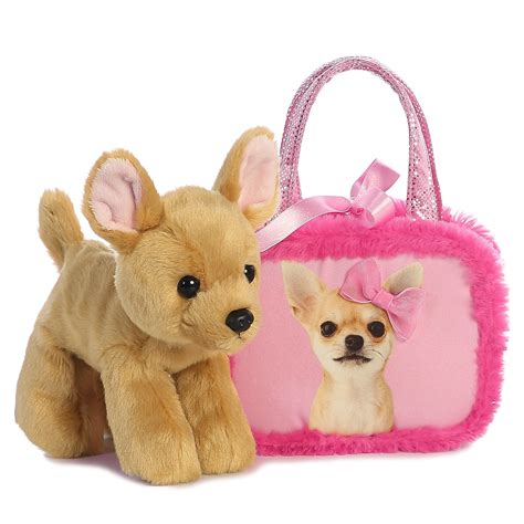 Aurora - Fancy Pals - 7" Pretty In Pink Chihuahua Pet Carrier in 2022 | Pretty in pink, Plush ...