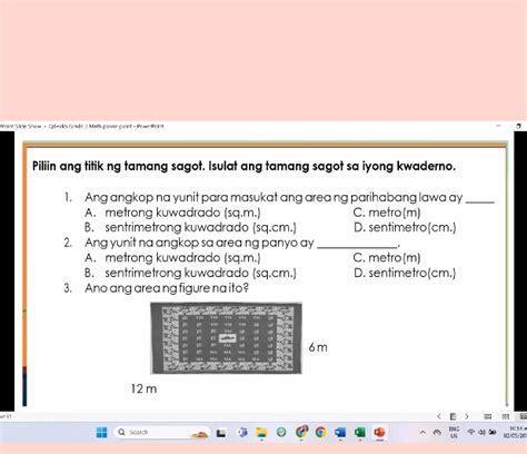 Pilin Ang Titik Ng Tamang Sagot Isulat Ang StudyX