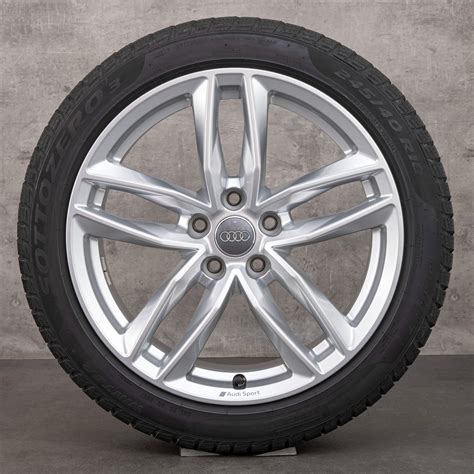 Audi 18 Inch Rims A4 S4 B9 8W Alloy Winter Tires Wheels 8W0601025EB