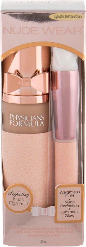 Physicians Formula Nude Wear Touch Of Glow Foundation Light