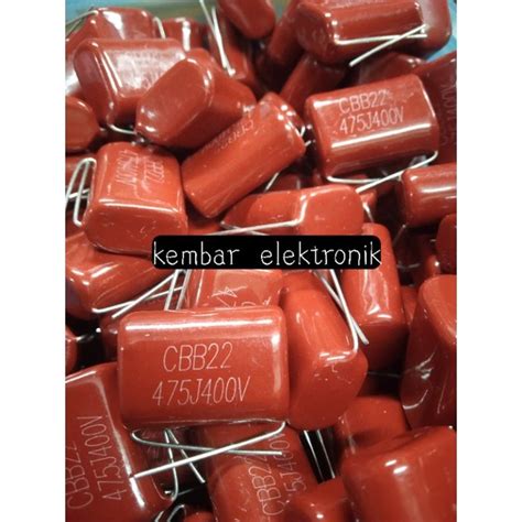 Jual Capacitor Milar J V J V Capacitor Mylar Cbb J V