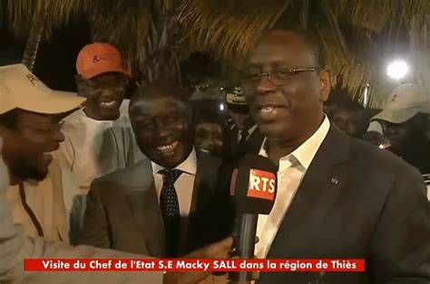 Idrissa Seck Salue Les Réalisations De Macky Sall Et Le Reconnaît Comme